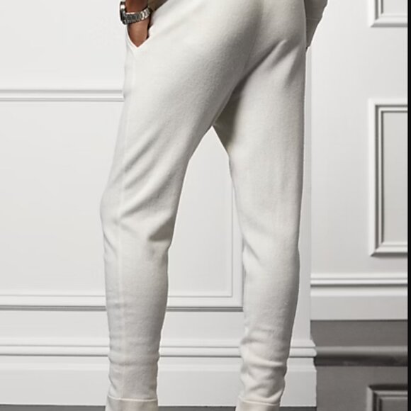 Ralph Lauren Purple Label Men's Wool Cashmere Jogger lounge pants - Picture 11 of 13